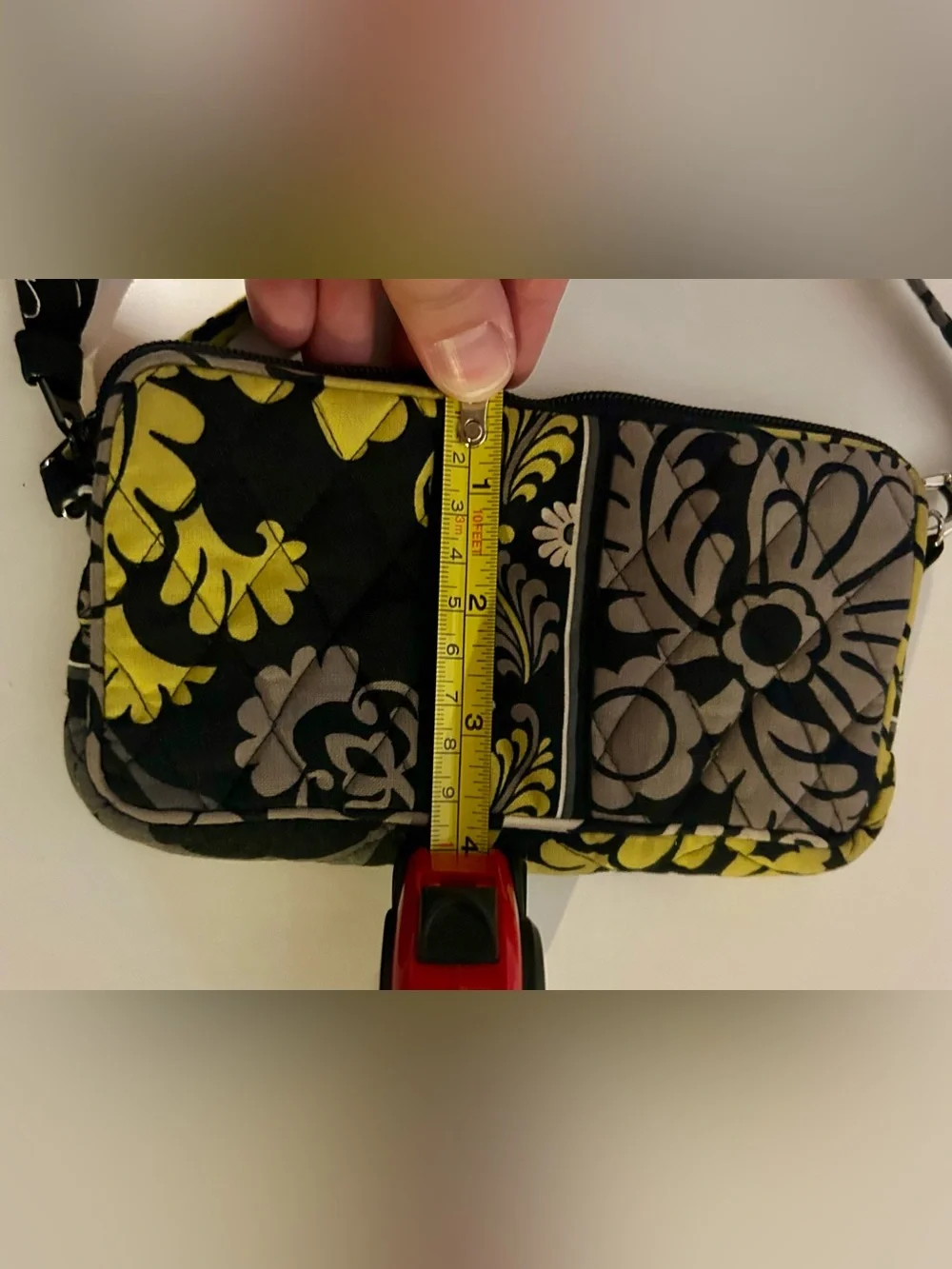 Vera Bradley Baroque Strap Zip Pouch/ Wristlet
